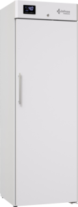 Laboratory refrigeration cabinets.